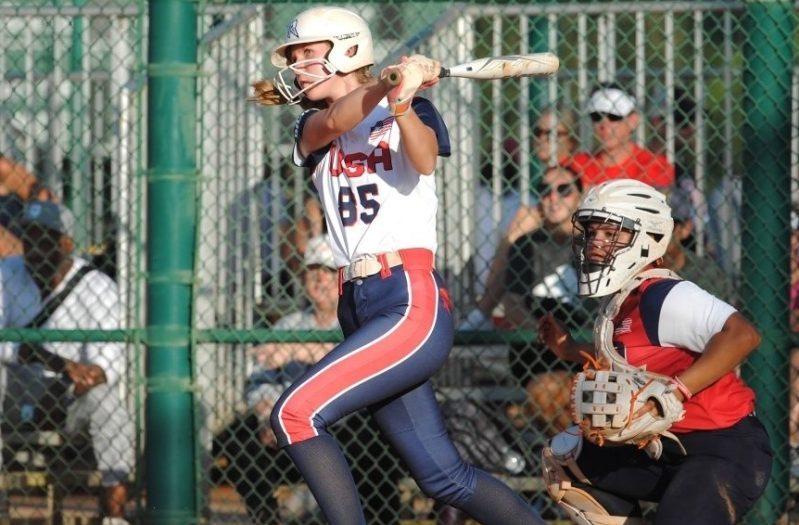Eliza Leicht Catches On To Softball From The Very Start