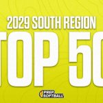 2029 South Region Top 50 Ranking